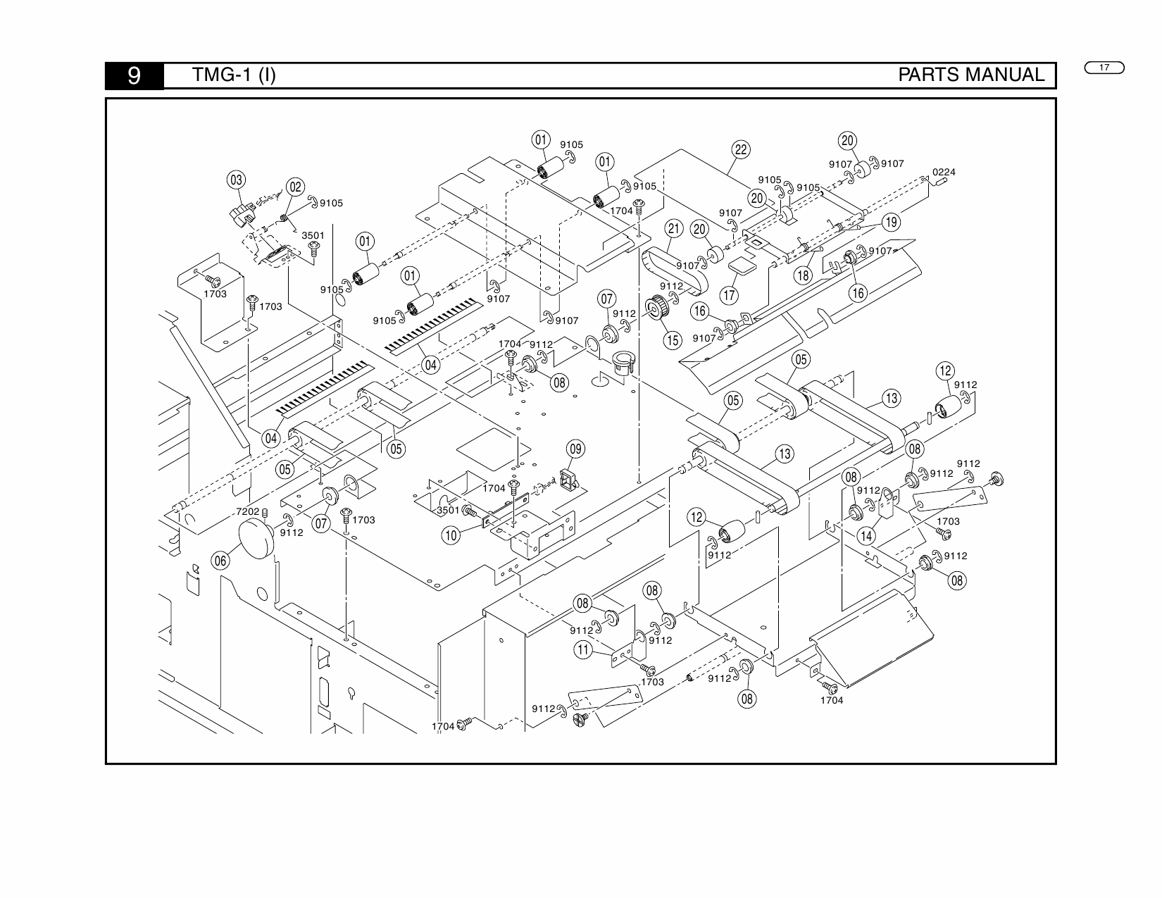 Konica-Minolta Options TMG-1 Parts Manual-2